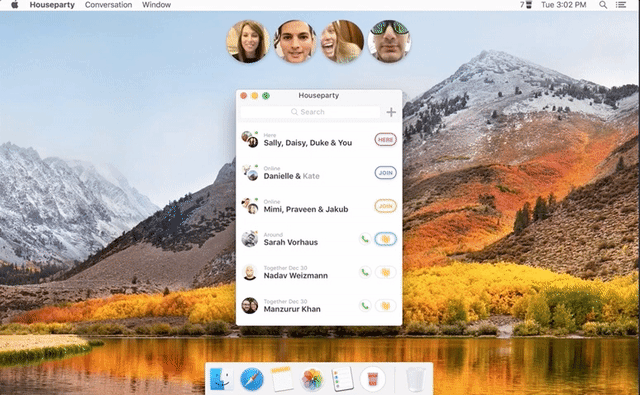 houseparty download for mac