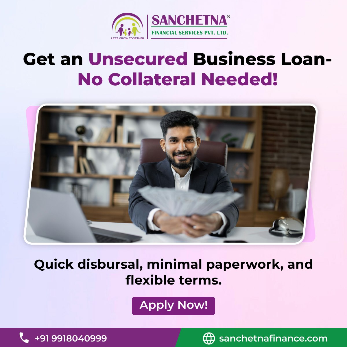 Fast & Quick Unsecured Business Loan 