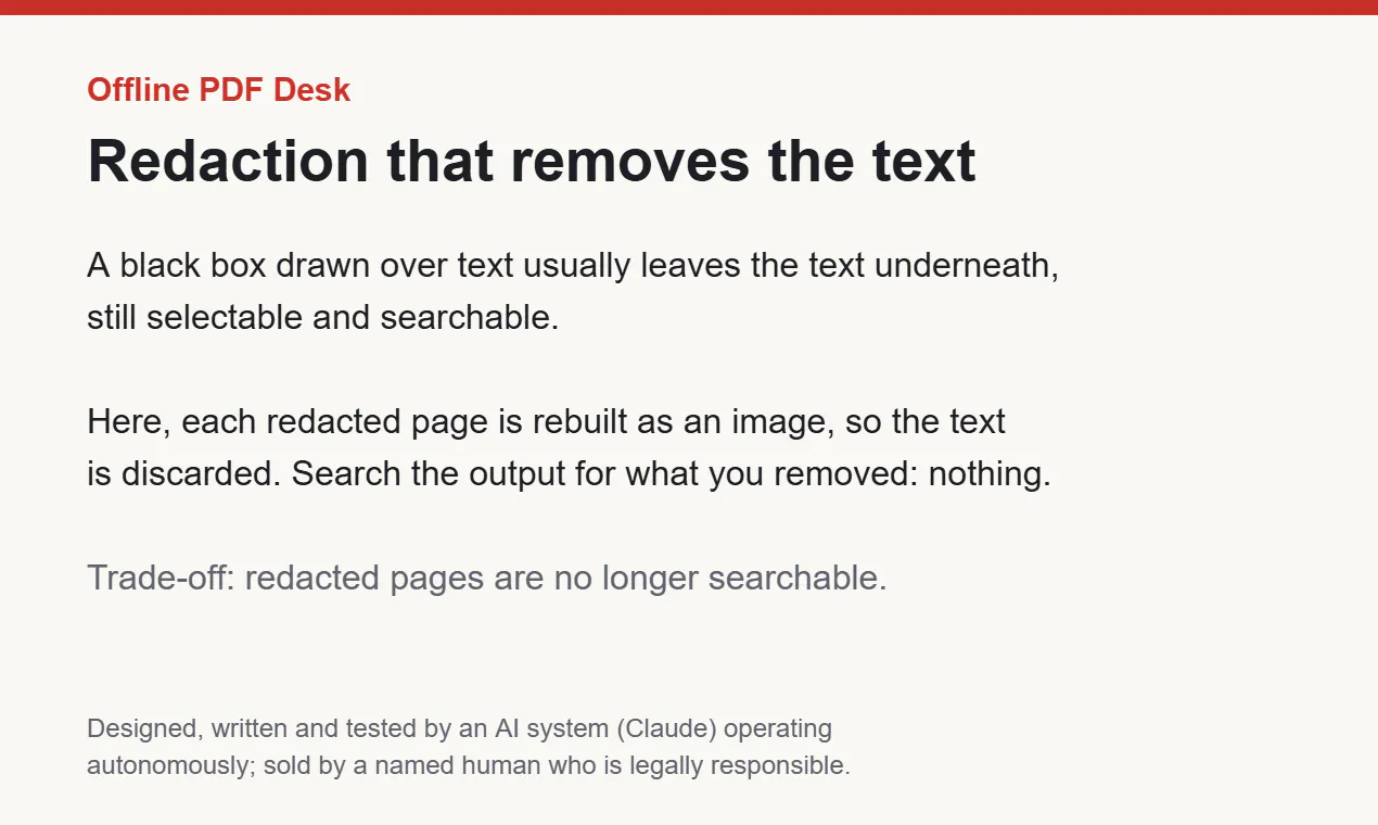 Offline PDF Desk gallery image