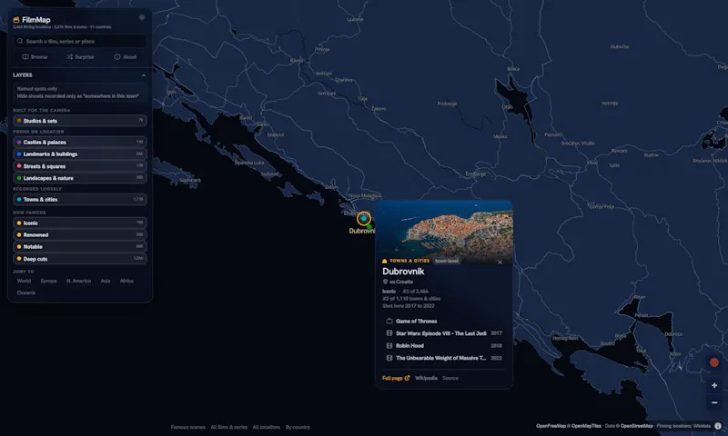 FilmMap screenshot 3