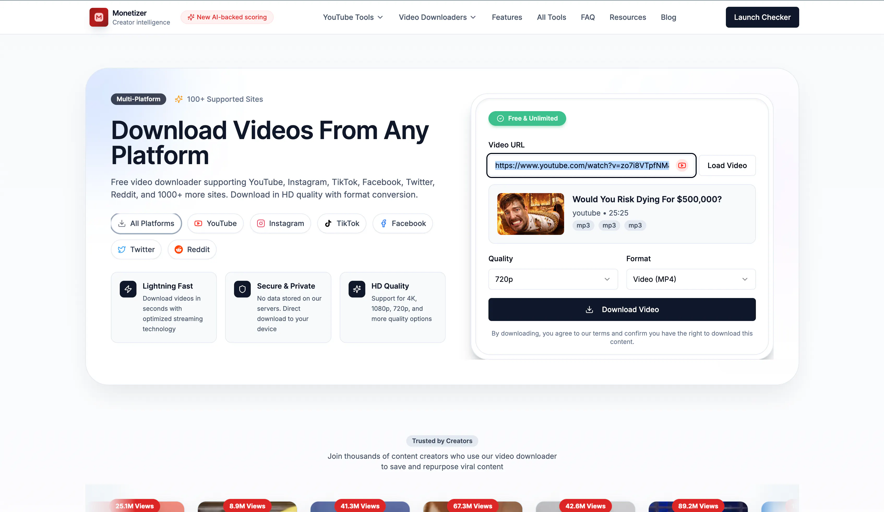 YTMonetizer gallery image