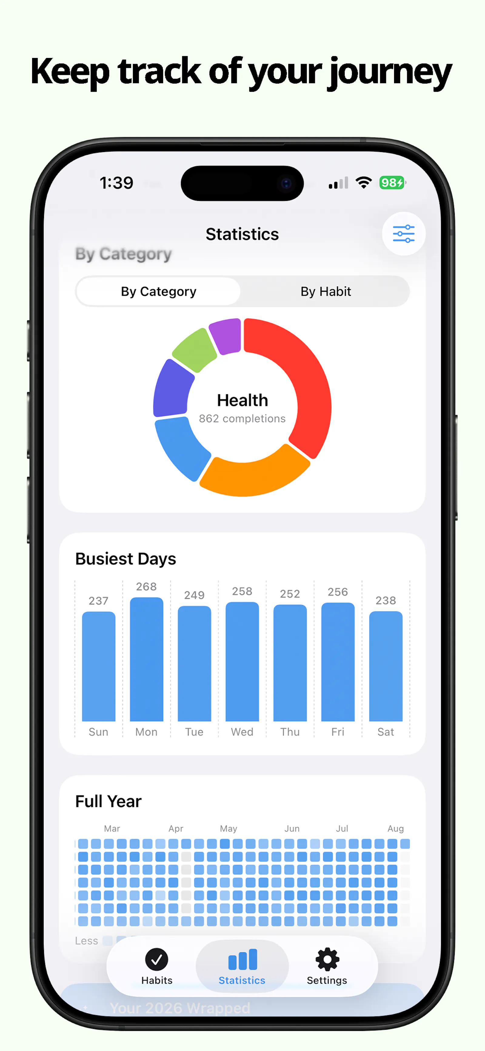 HabitKeep — Habit Tracker screenshot 5