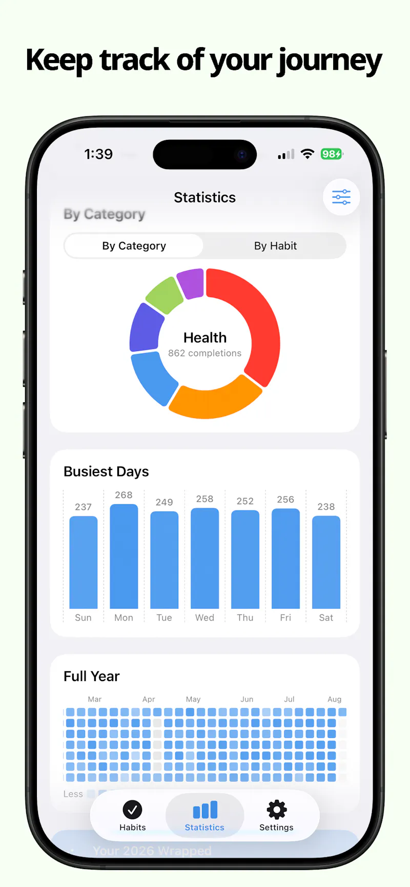 HabitKeep — Habit Tracker screenshot 5