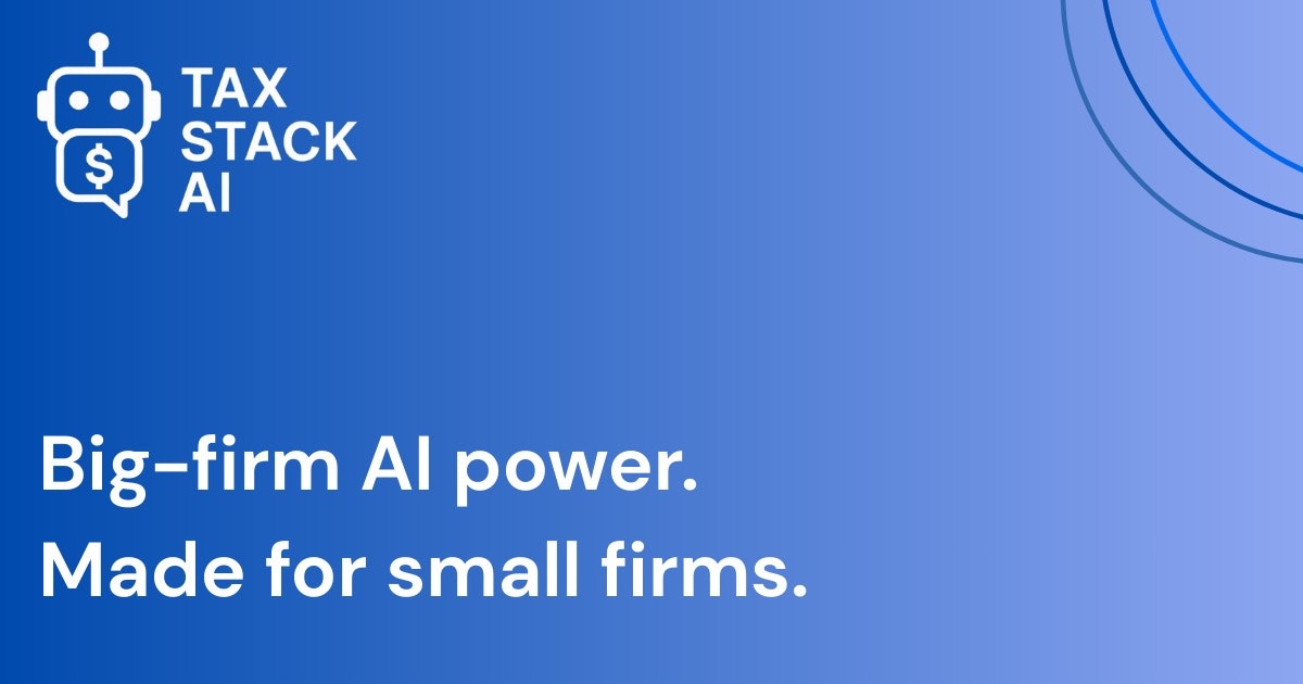 Tax Stack AI: Smart Accounting Tools - AI for tax research, client insights, and document review media 2