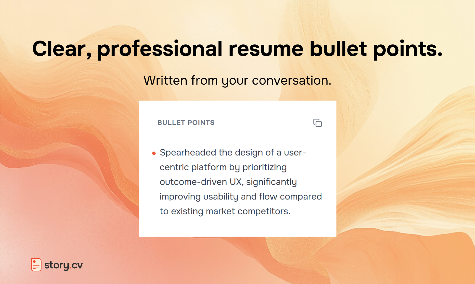 StoryCV gallery image