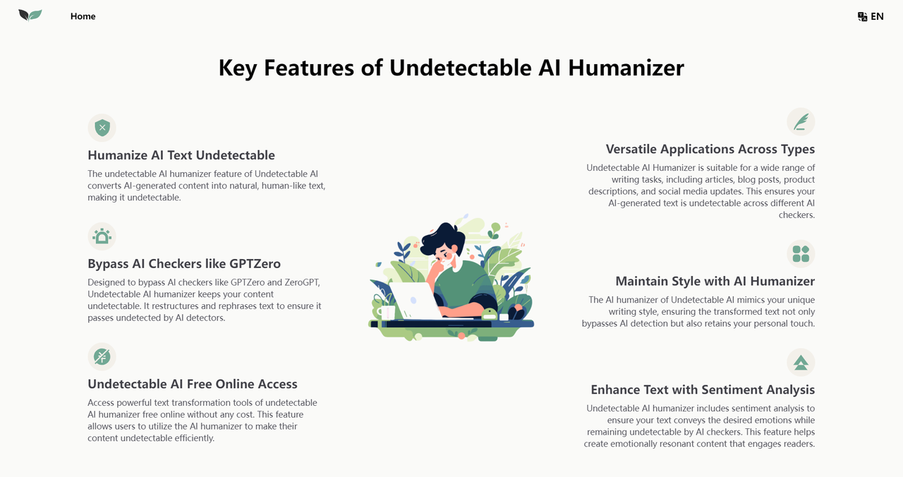 Nicht nachweisbargpt.ai: ai Humanizer - Humanize KI -Text- und Bypass -Erkennungswerkzeuge wie Gptzero. Medien 3