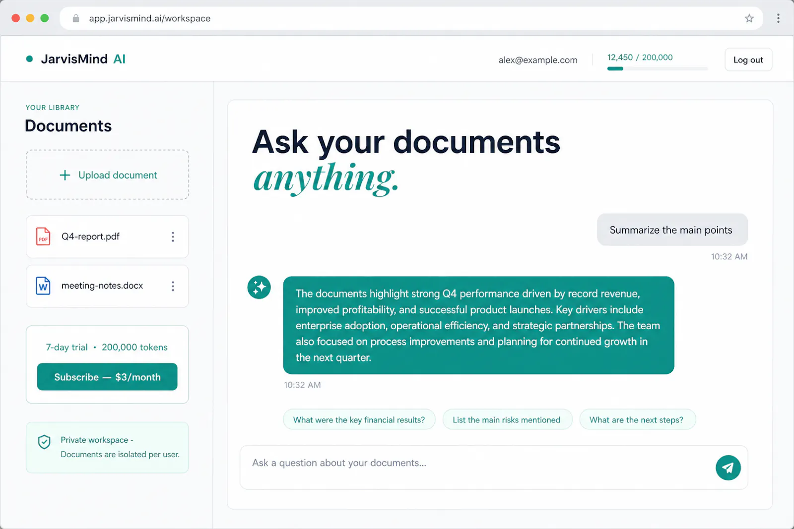 JarvisMindAI (Beta Version) screenshot 1