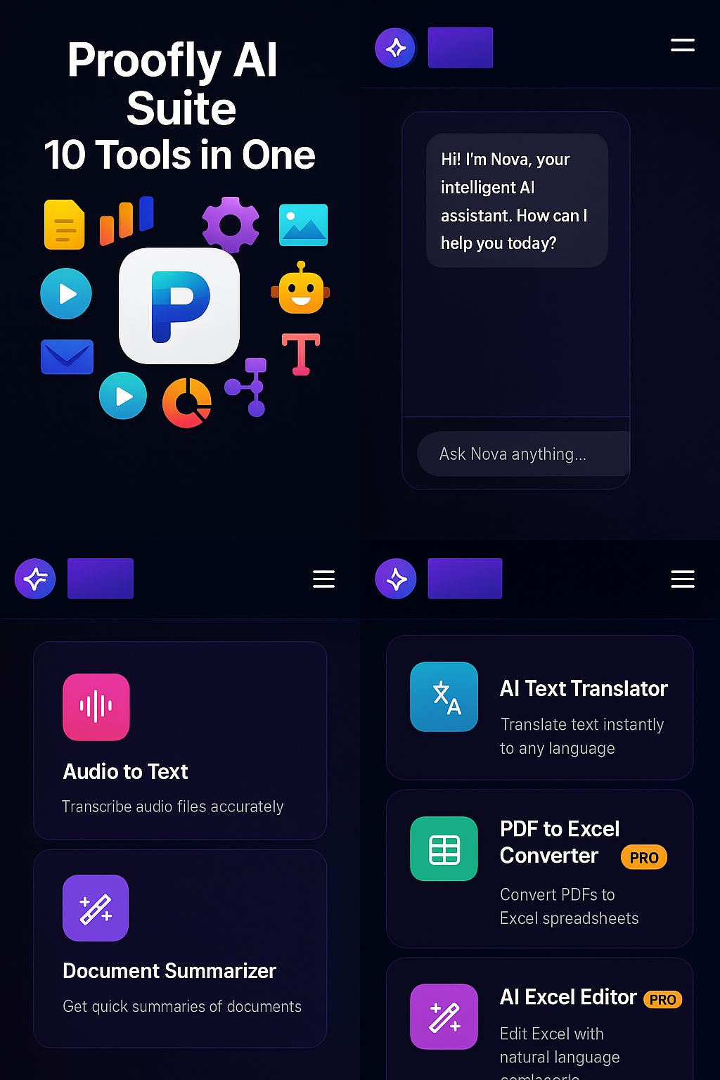 Proofly AI Suite – 10 Tools in One gallery image