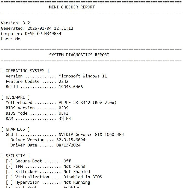 SecureCheats System Checker - Screenshot 2 showing product features and functionality