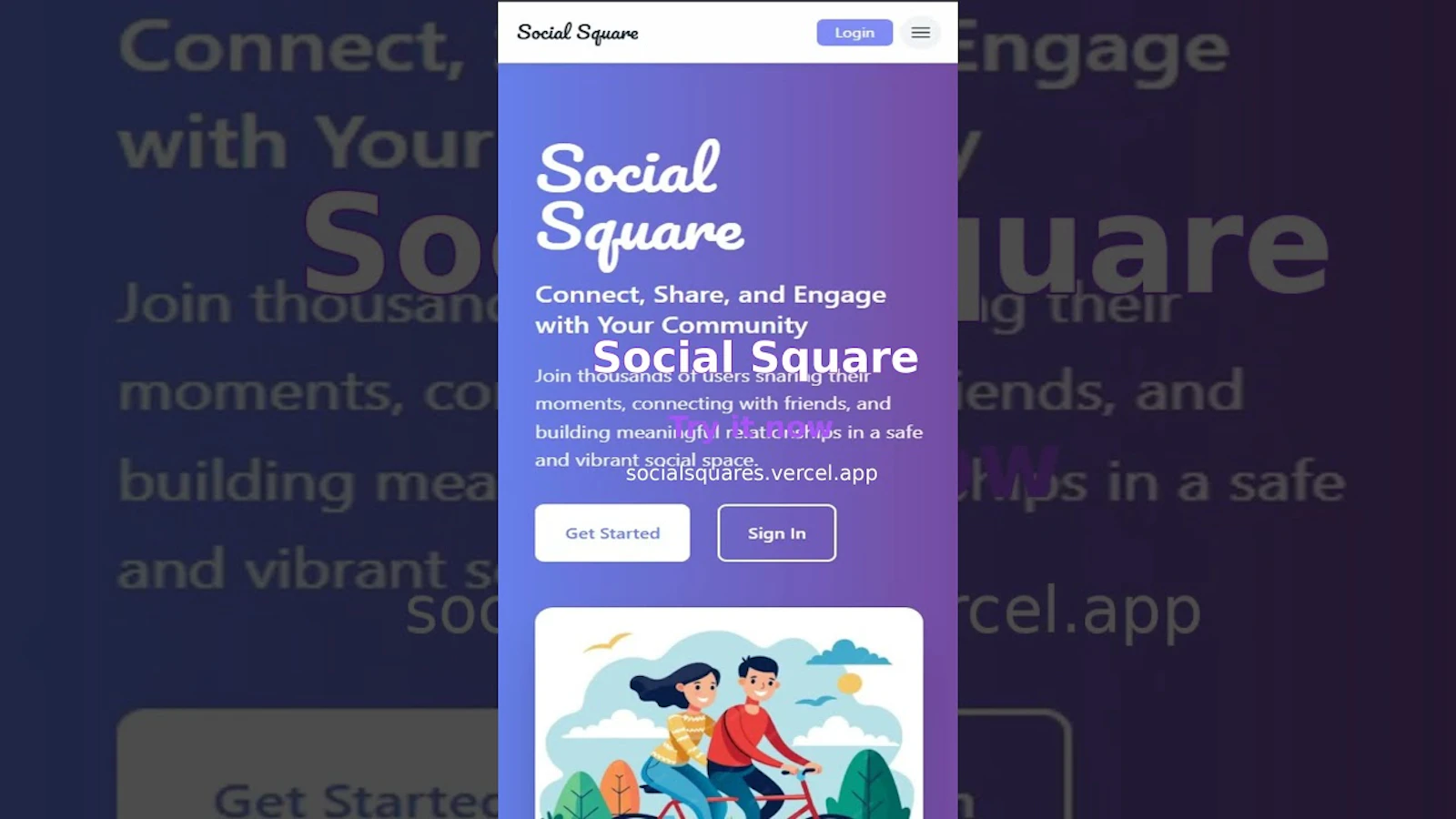 Social Square screenshot 1 (video preview)