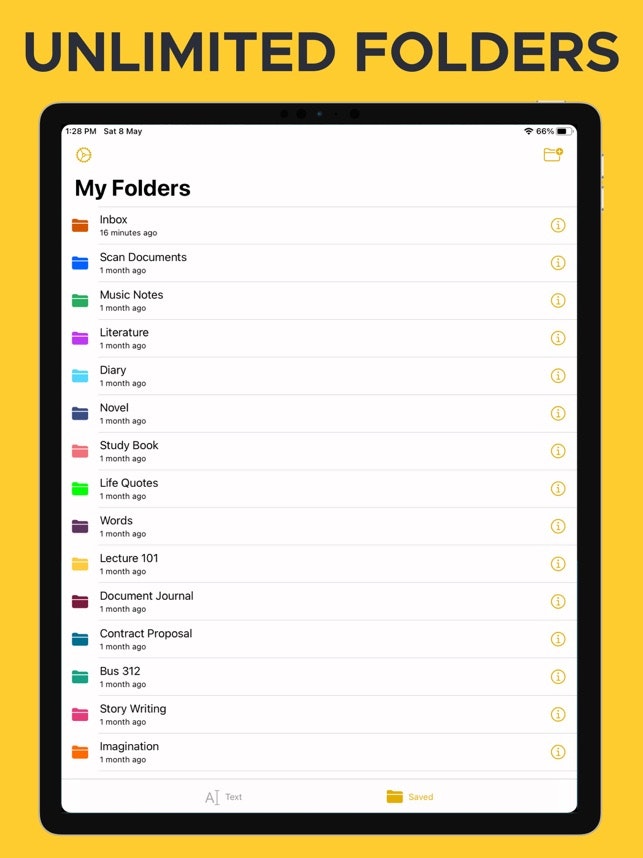 Live Text Scanner - PDF Writer (iOS App) gallery image
