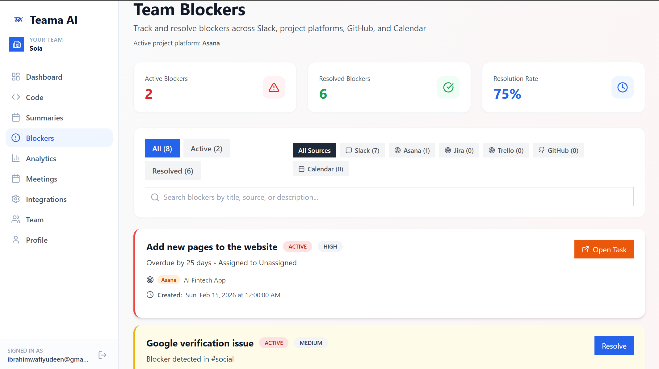 Teama AI gallery image