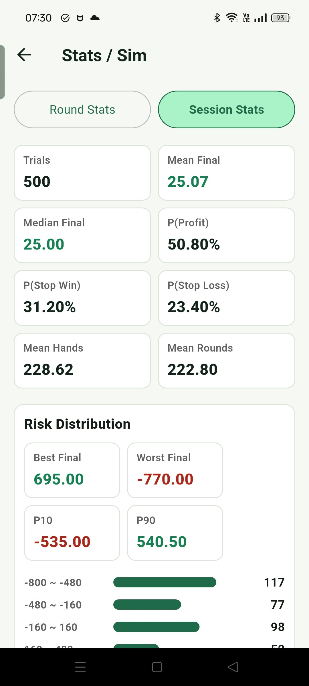 Blackjack Card Counting Trainer gallery image