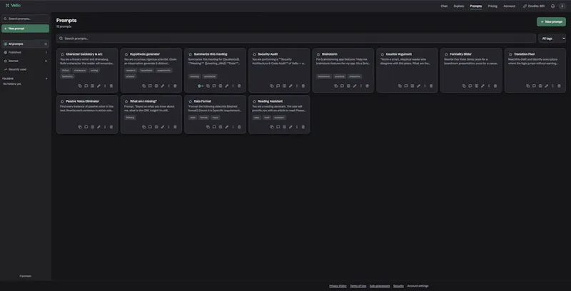 Vellio screenshot 6