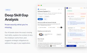 JobFit AI - Resume Tailoring & Scoring gallery image
