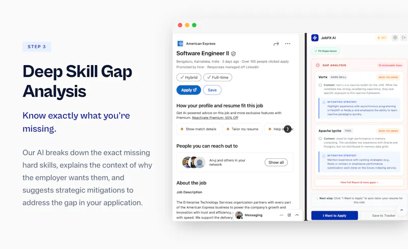 JobFit AI - Resume Tailoring & Scoring screenshot 4