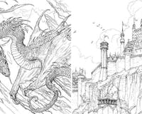 The Official Game of Thrones Coloring Book media 1