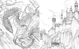The Official Game of Thrones Coloring Book media 1