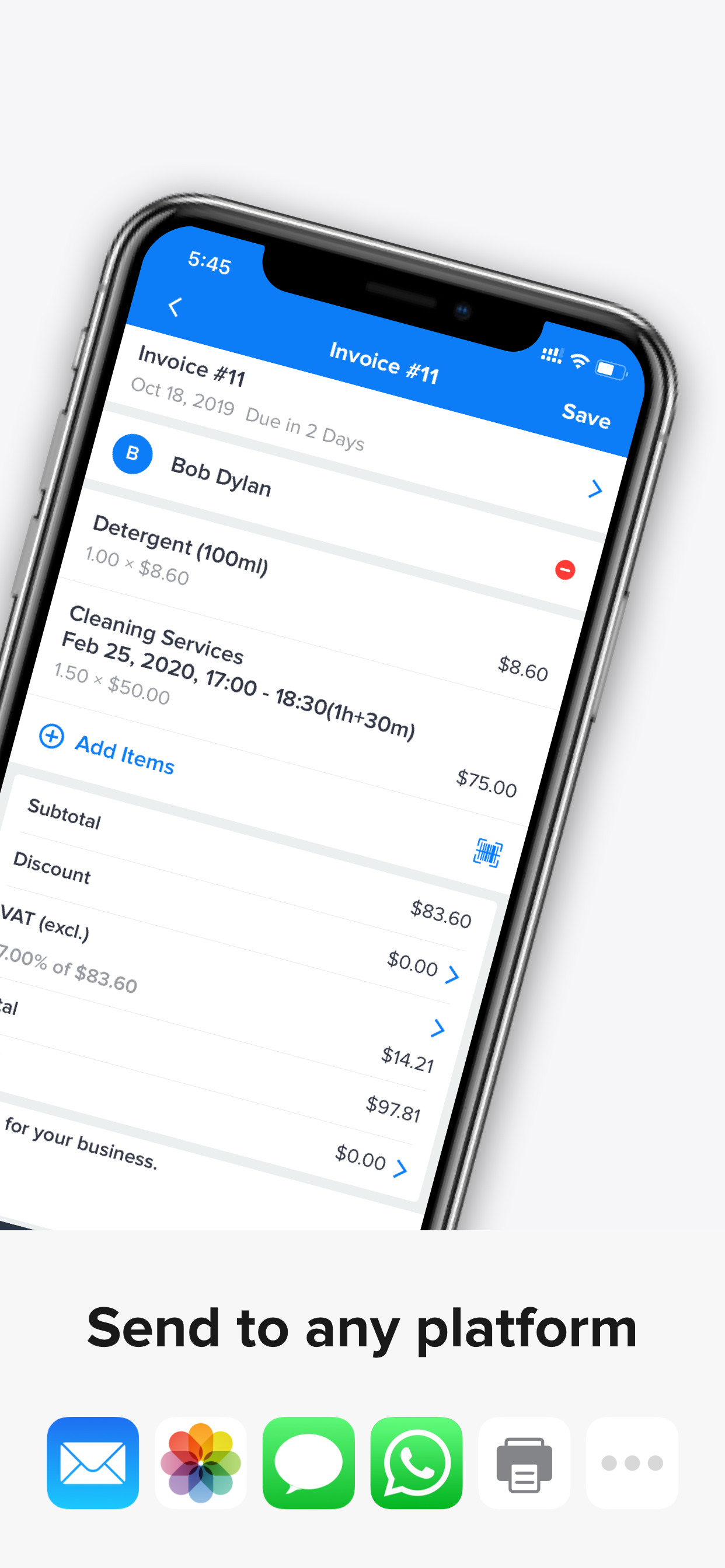 Swift Invoice gallery image