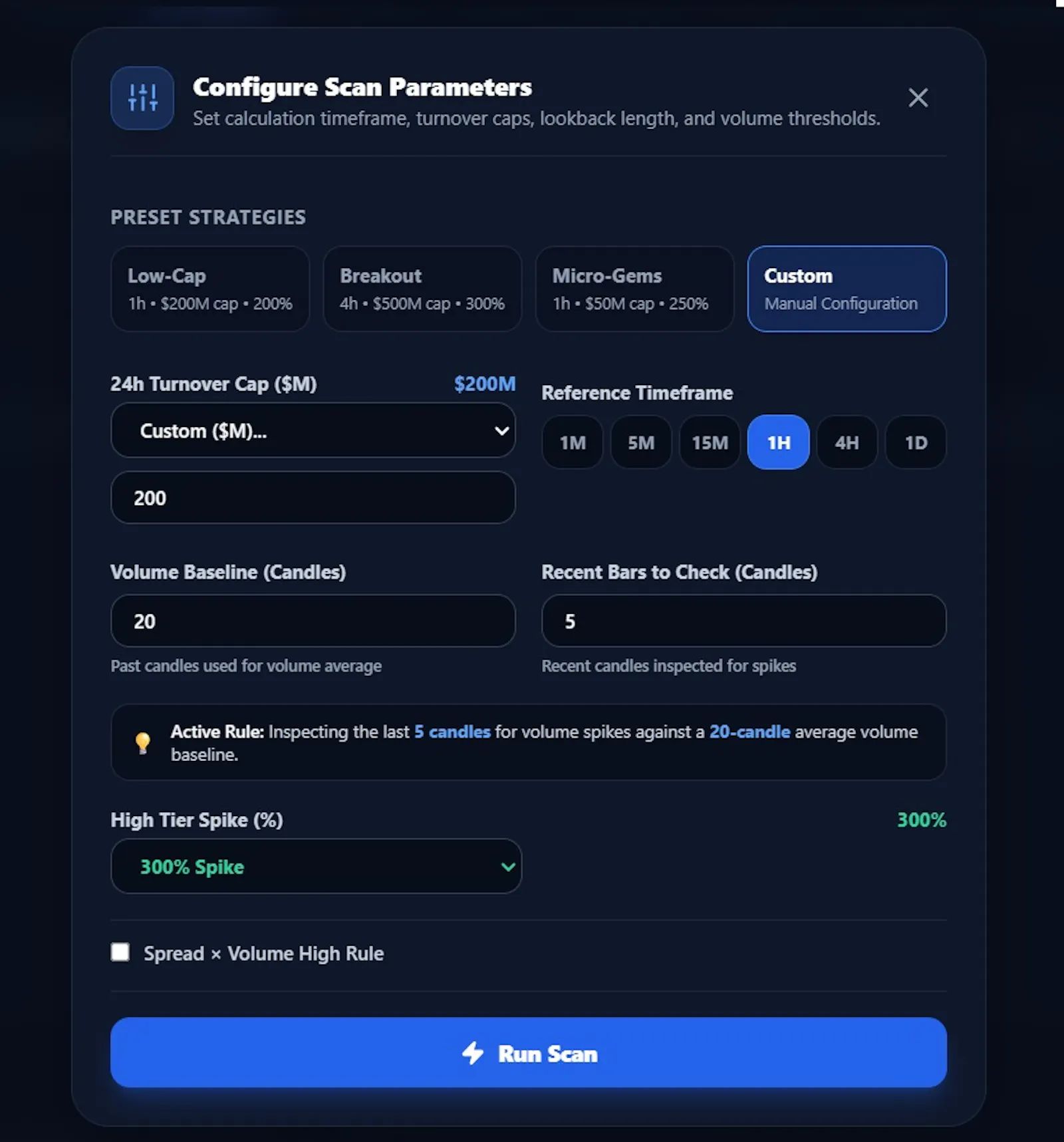 CoinSpikeRadar — Real screenshot 3