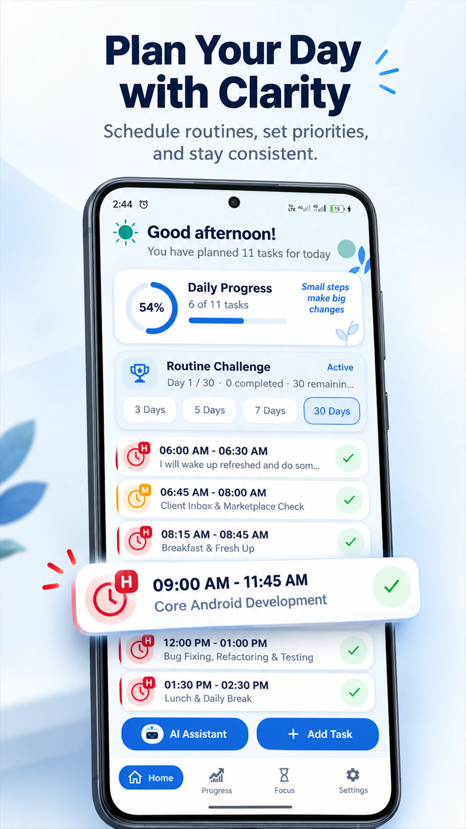 Routine Tracker: Habit Plan screenshot 2
