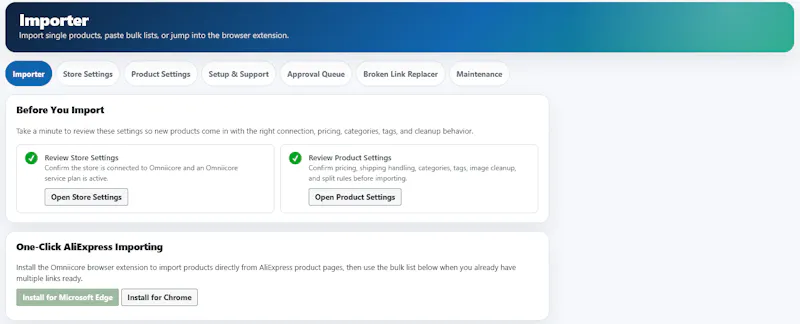 Aliexpress AI Product Importer Woo screenshot 1