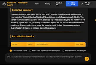 Kalki GPT Finance Agent gallery image