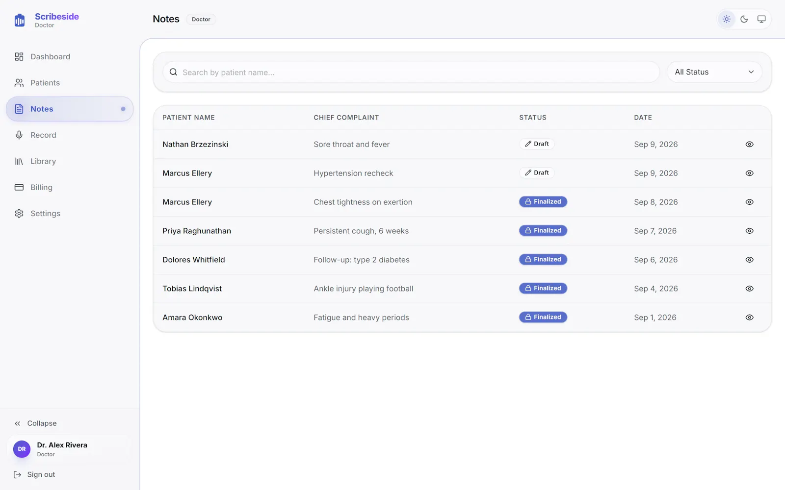Scribeside screenshot 2