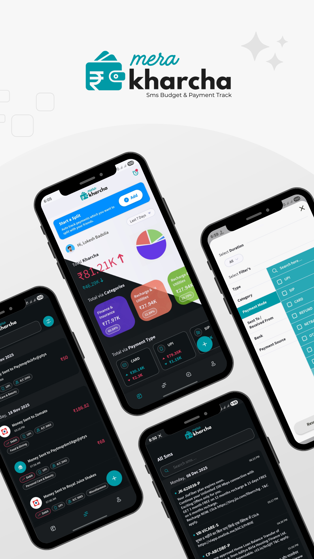Mera Kharcha - AI Sms Expense Tracking  gallery image