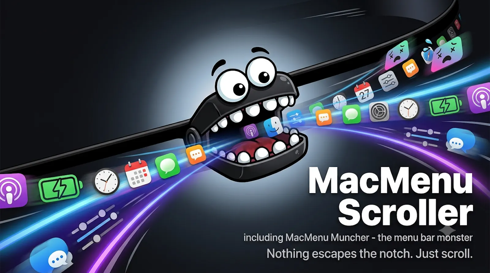 MacMenubar Scroller screenshot 2