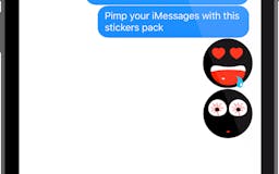 Black Flat Emoji media 3