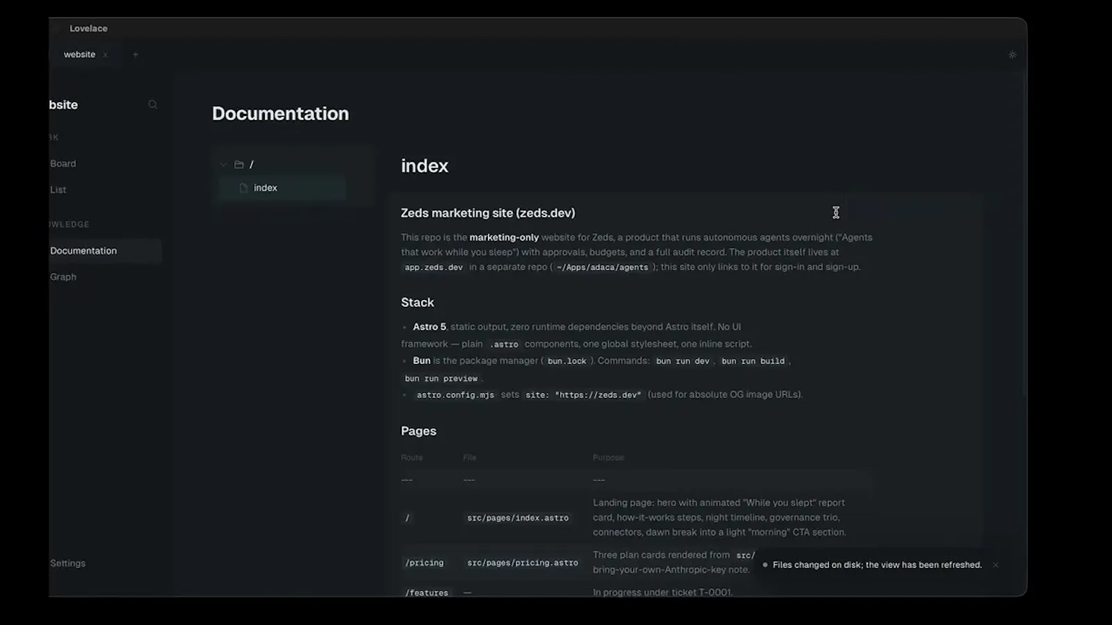 Lovelace screenshot 1 (video preview)