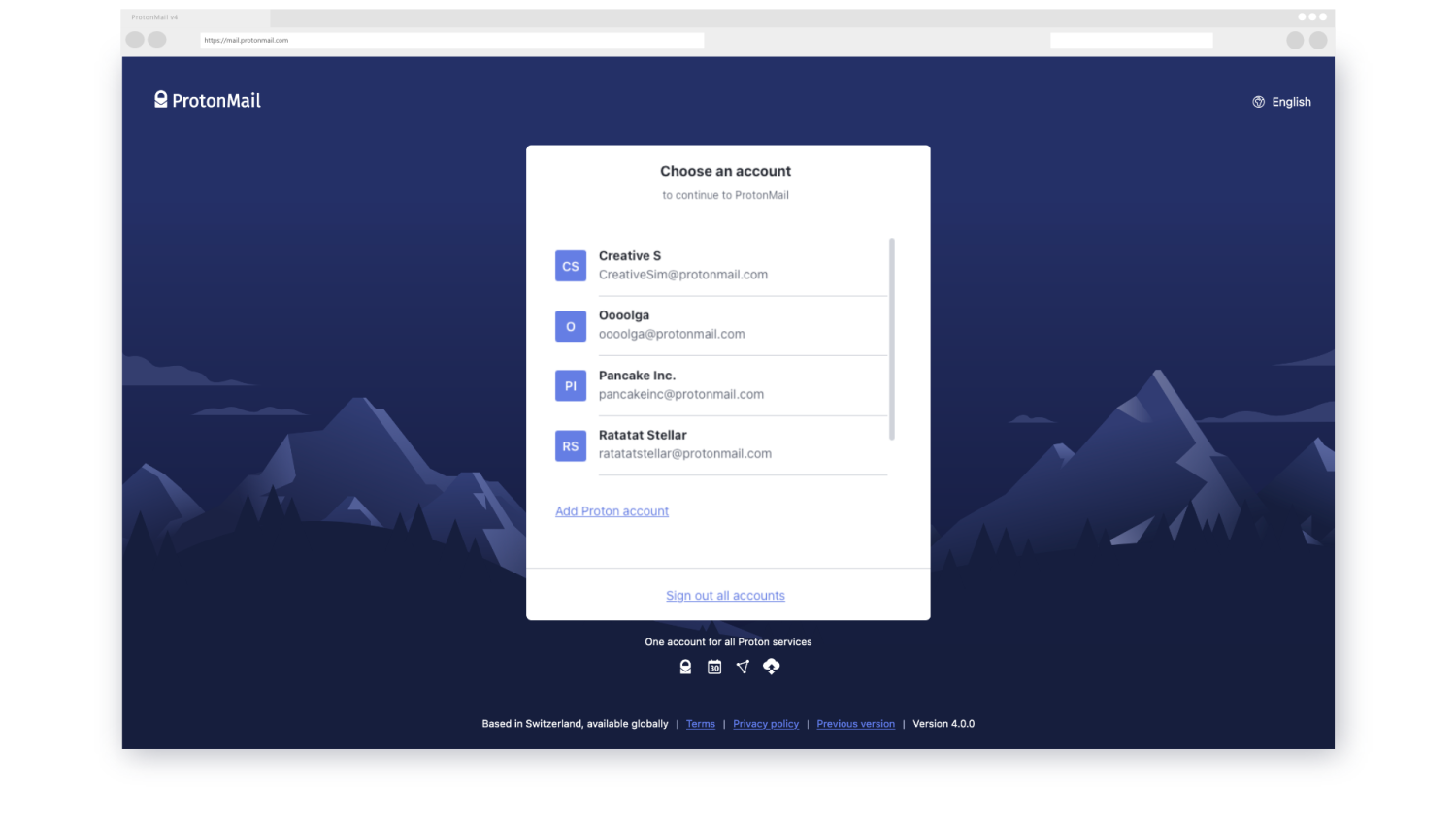 ProtonMail 2.0 gallery image