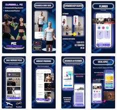 Dumbbell AI app syncing with fitness trackers and other devices for a complete workout tracking