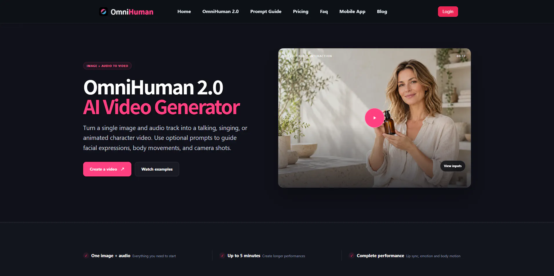 OmniHuman 2.0  gallery image