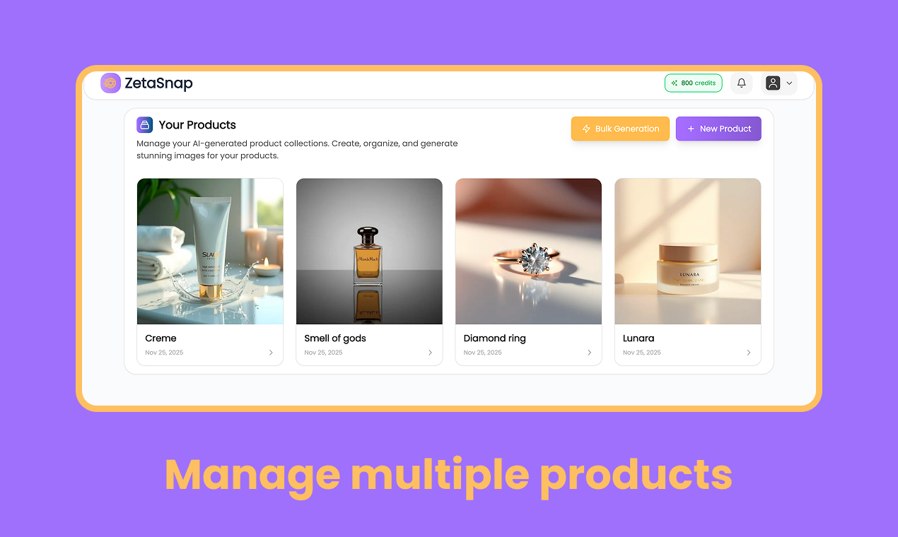 ZetaSnap - Screenshot 2 showing product features and functionality
