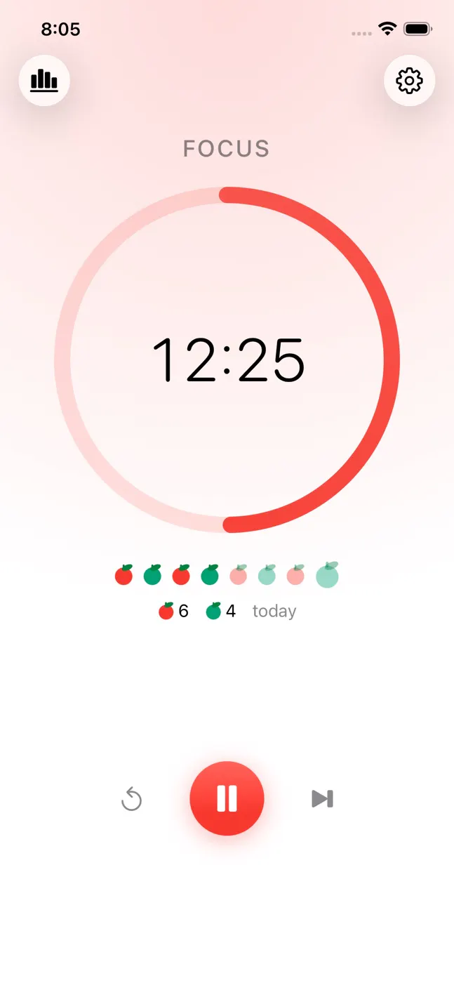 Rossino: A pomodoro timer. gallery image