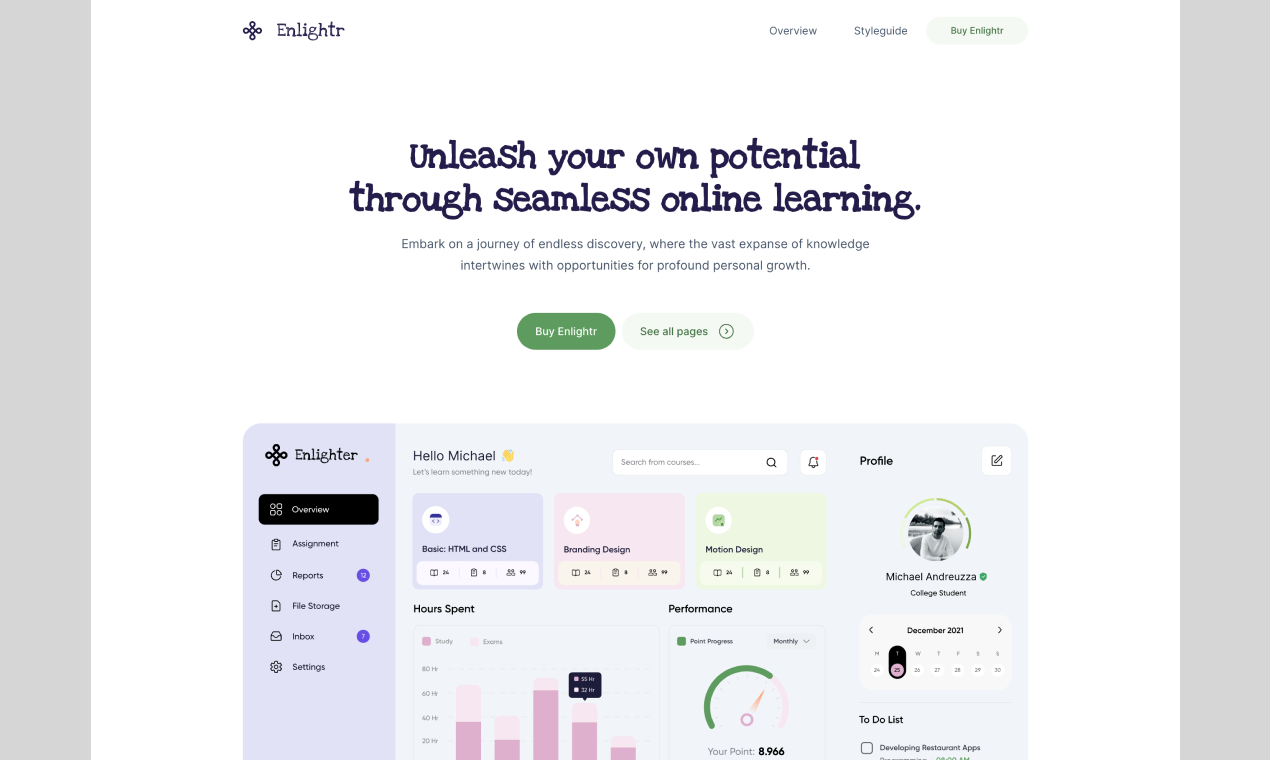 Média Enghightr - Un thème d'apprentissage amusant construit avec Astro, Tailwind CSS & MDX 3