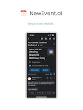 newevent.ai first launch gallery image