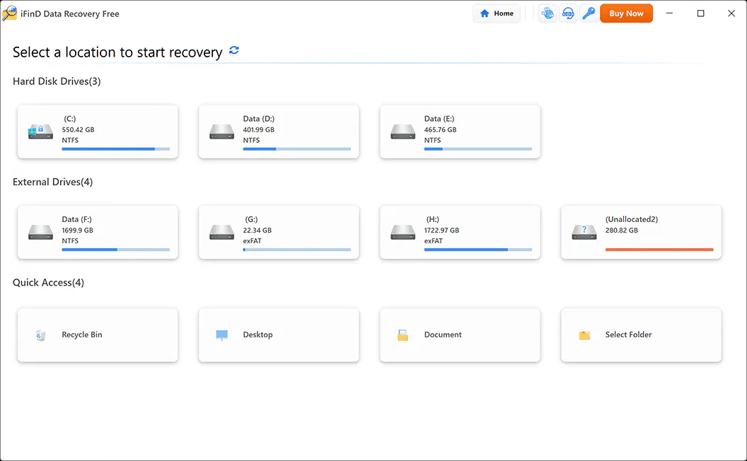 iFinD Data Recovery gallery image