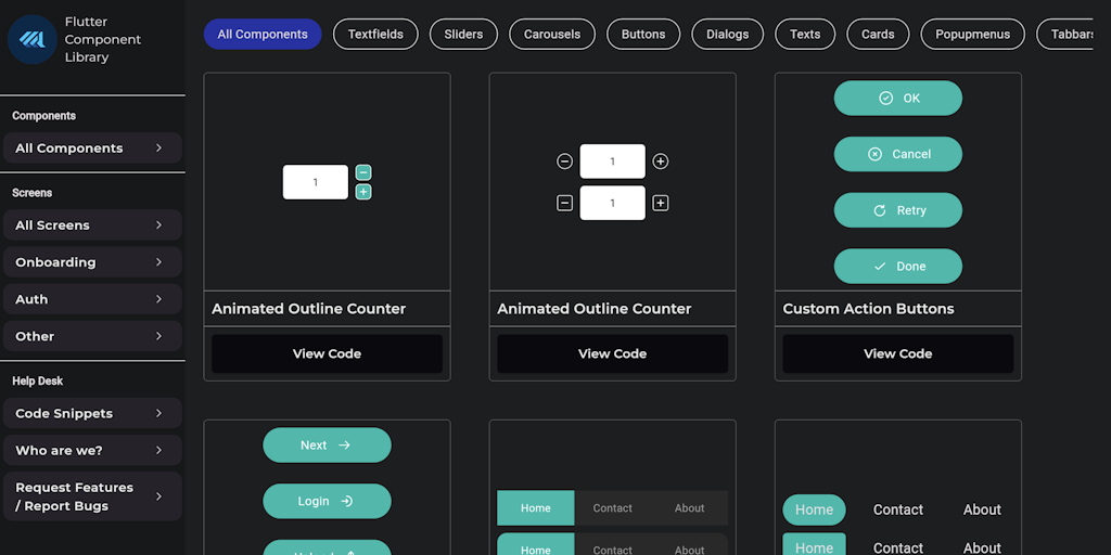 Flutter Component Library - Product Information, Latest Updates, and ...