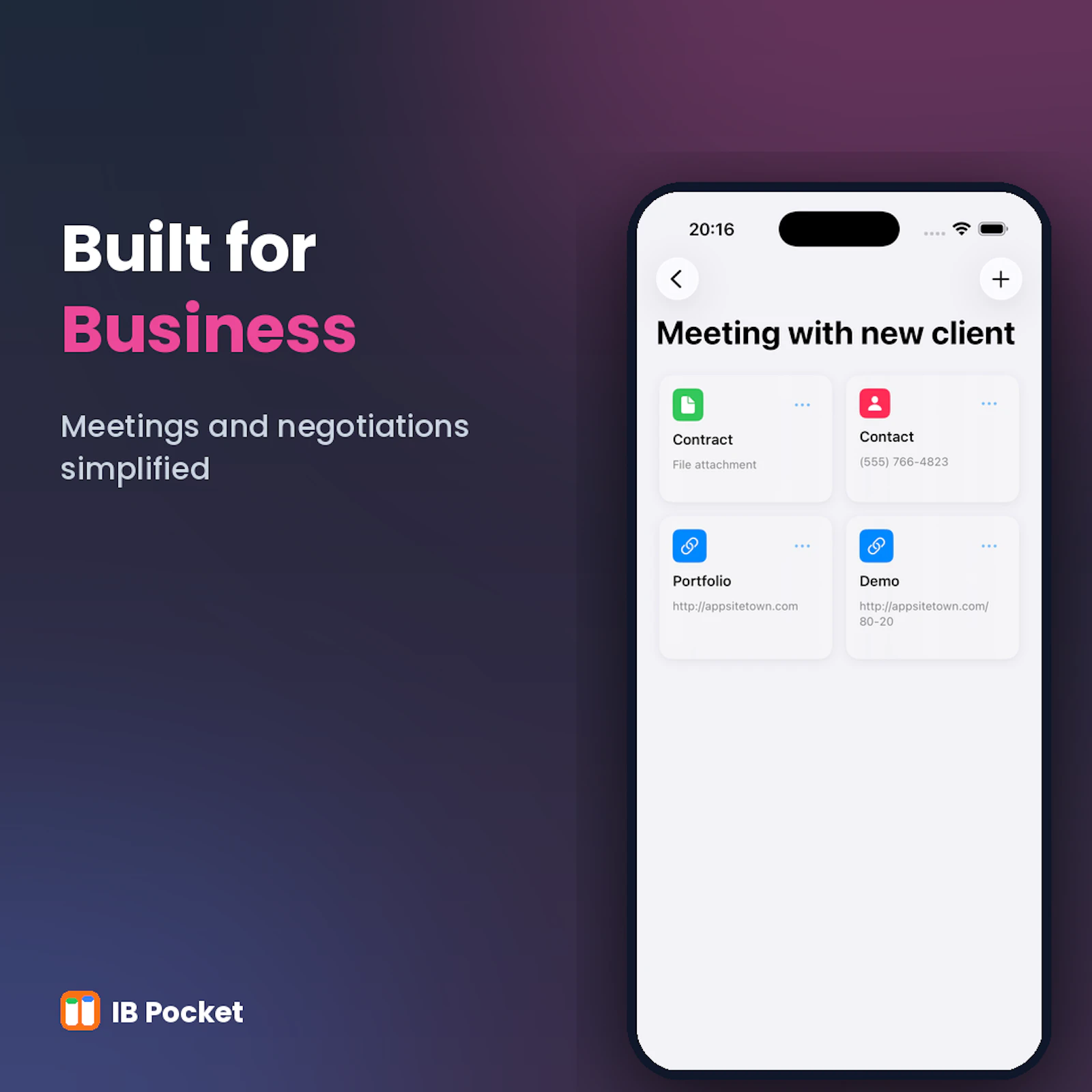 Info Blocks Pocket screenshot 3