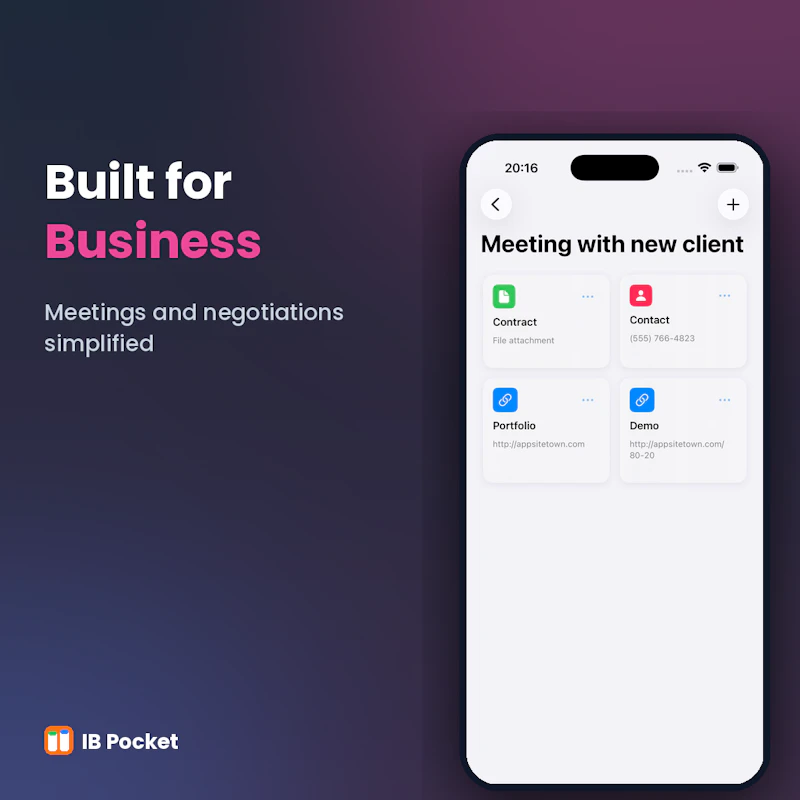 Info Blocks Pocket screenshot 3