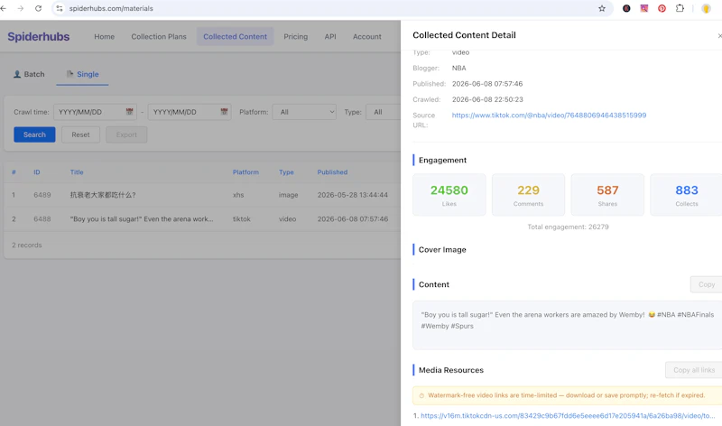 SpiderHubs screenshot 3