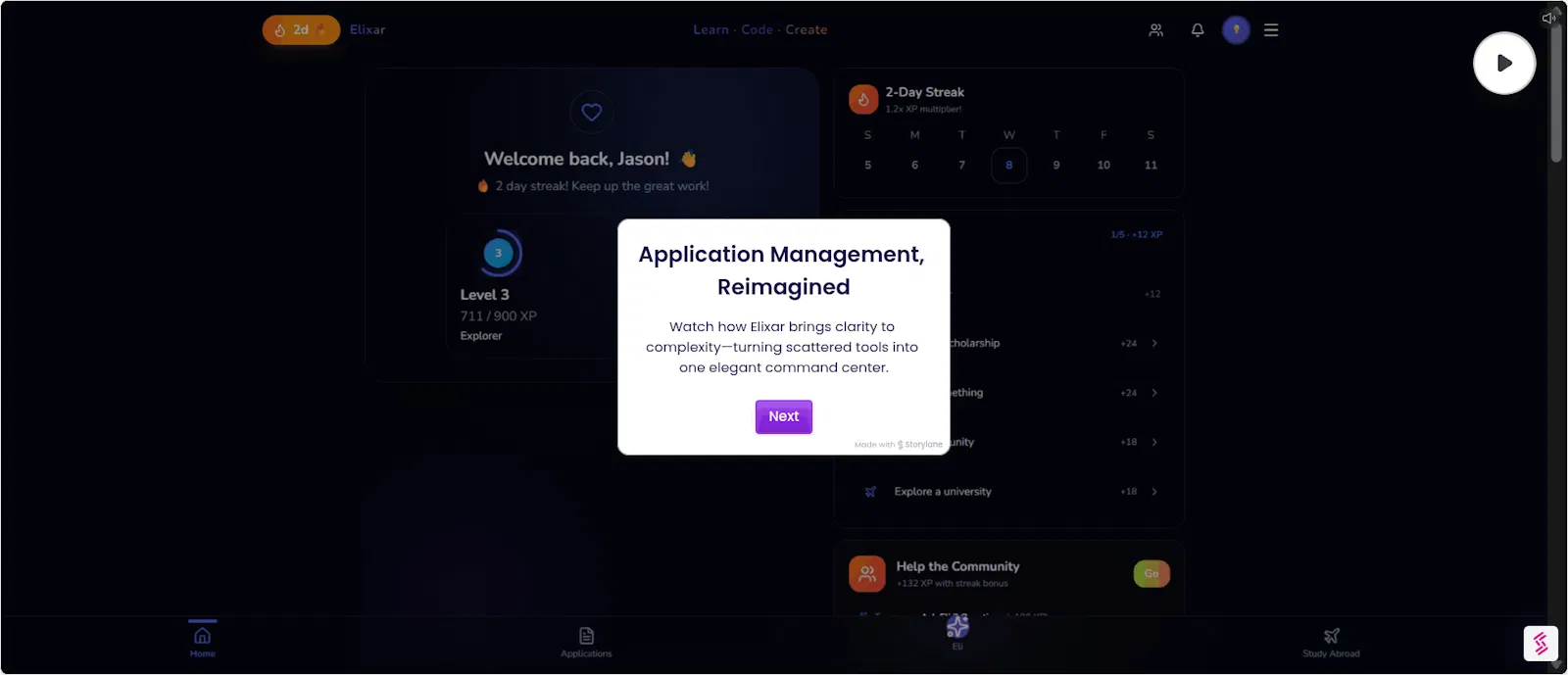Elixar screenshot 2
