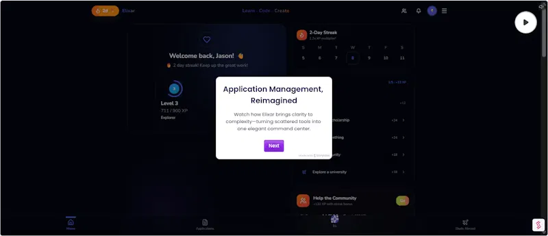 Elixar screenshot 2