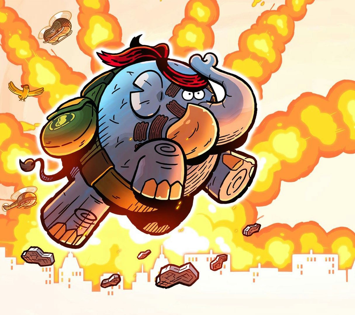 Tempo the Badass Elephant