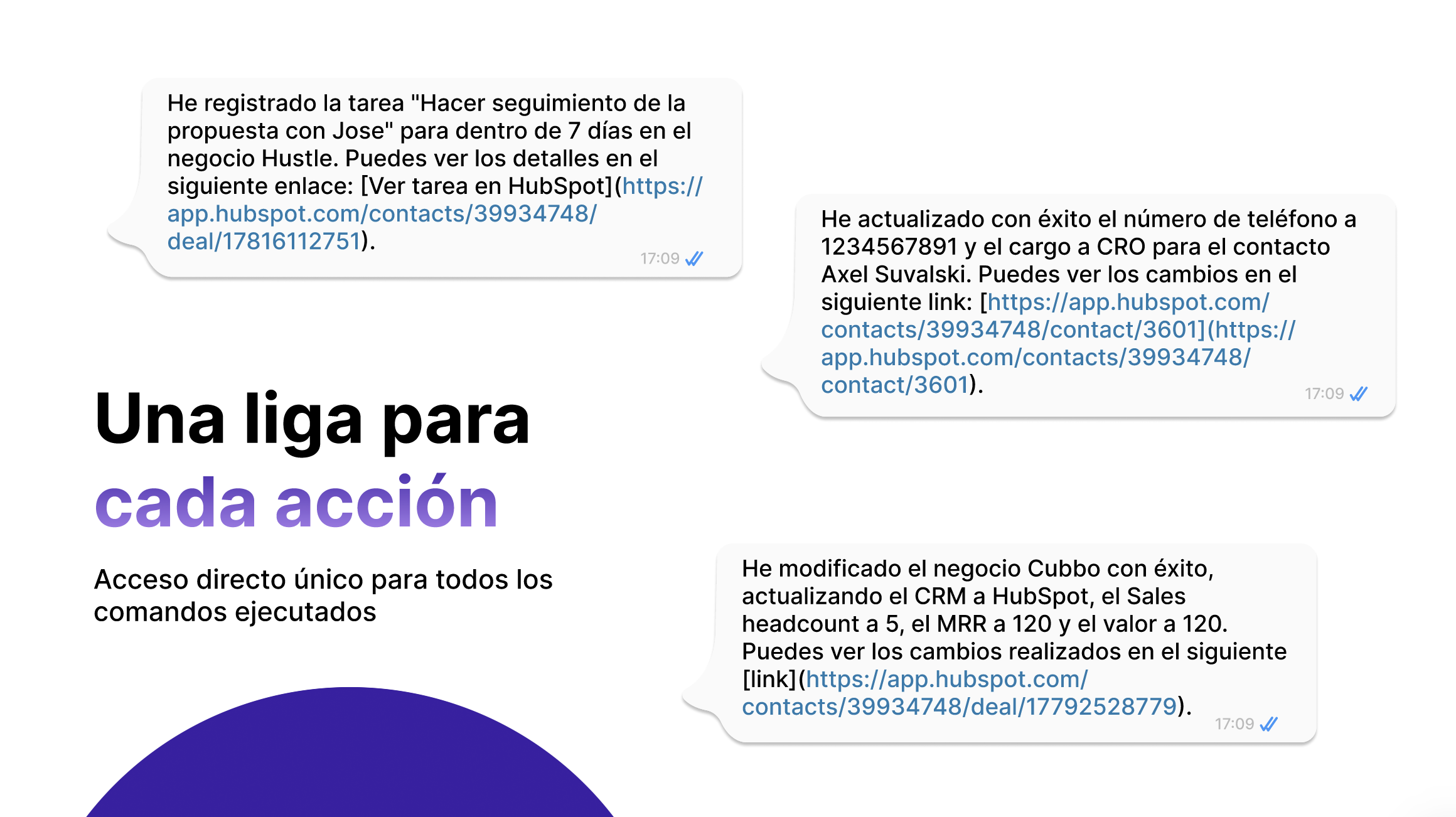 Hustle CRM Copilot - Whatsapp and Slack의 메시지만으로 CRM을 업데이트하십시오. 미디어 6