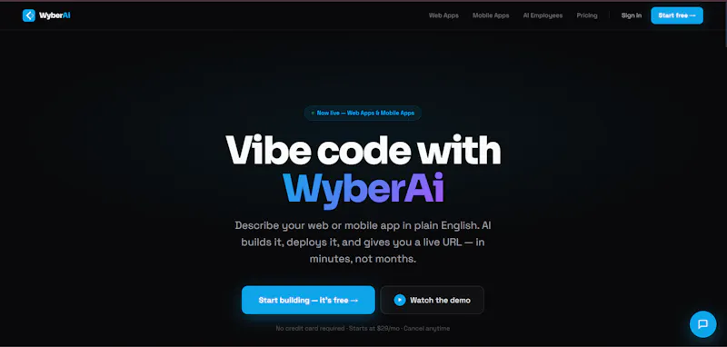 WyberAi screenshot 1