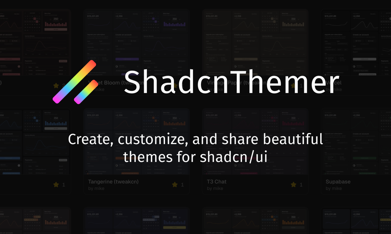 ShadcnThemer.com gallery image